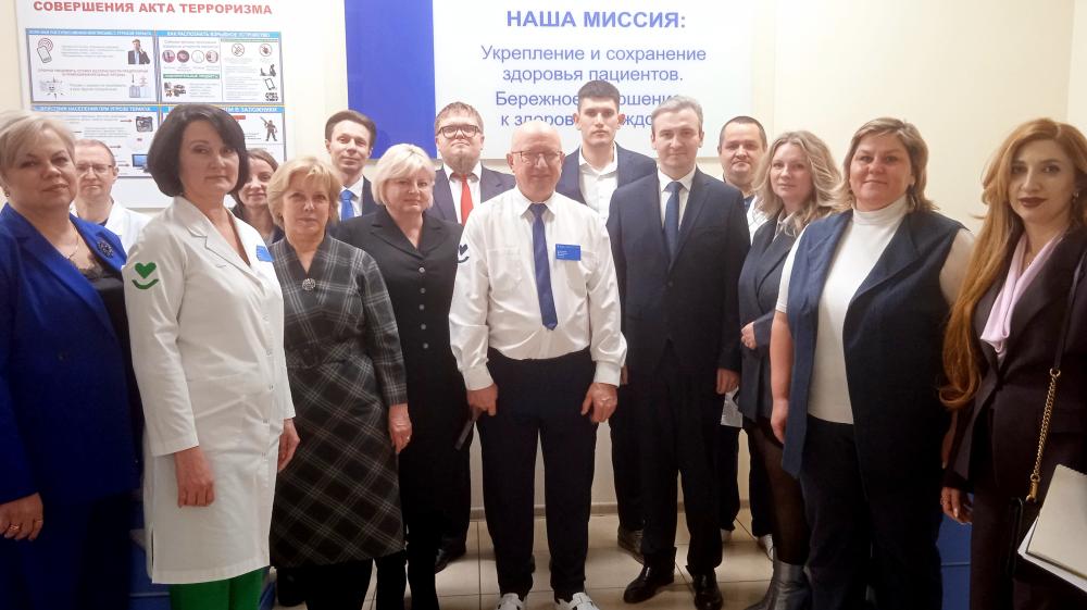 Представители комитета Госдумы России высоко оценили работу с семьёй в ГКБ №3